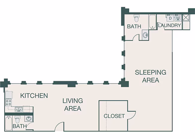 Unit 1704 1704 floor plan